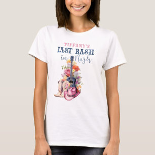 Land Music Last Bash in Nash Bachelorette T Shirt