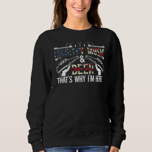 Land Music och öl det är därför jag är här för ett T Shirt