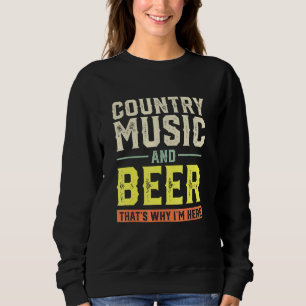 Land Music och öl det är därför jag är här T Shirt
