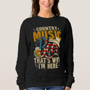 Land Music och öl... Det är därför jag är här T Shirt