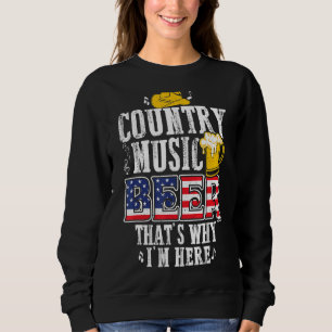 Land Music och öl... Det är därför jag är här T Shirt
