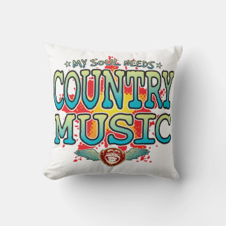 Land Music Soul Cushion Kudde