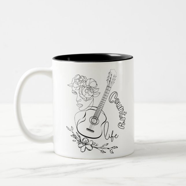 Land Music Två-Tonad Mugg (Vänster)