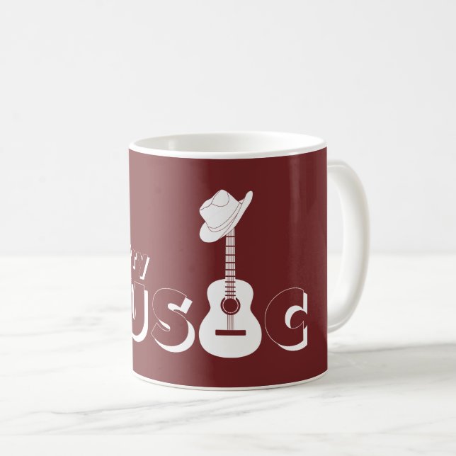 Land musik kaffemugg (Framsida höger)