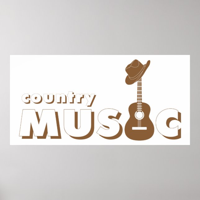 Land musik poster (Framsidan)