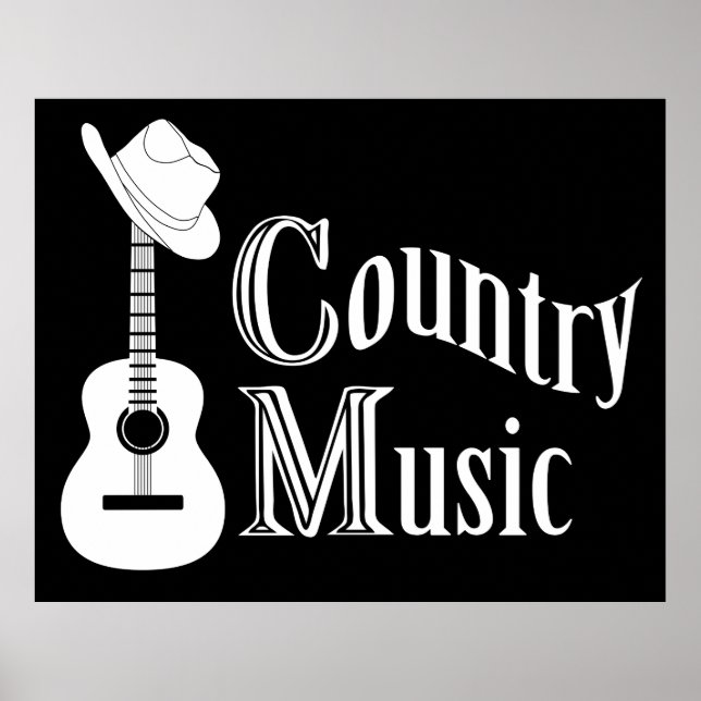 Land musik poster (Framsidan)
