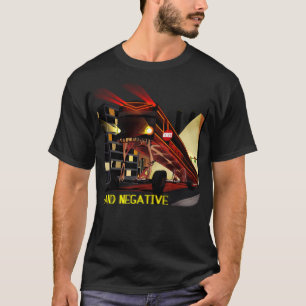 Land Negativ besatt Buss T Shirt