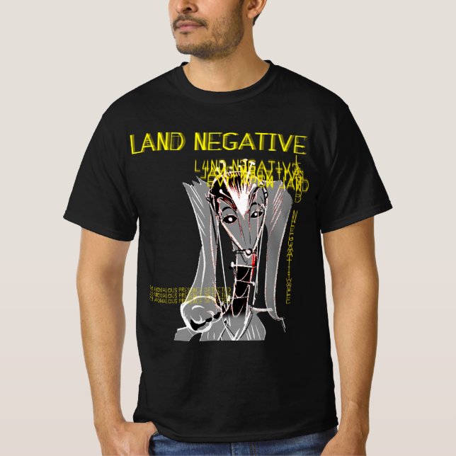 Land Negative: Francine T Shirt (Framsida)