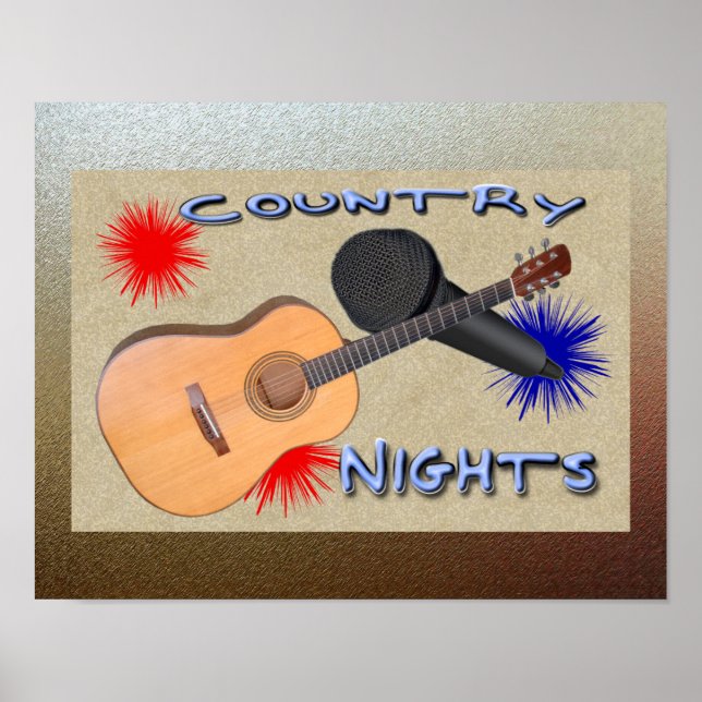 Land Nights Poster (Framsidan)