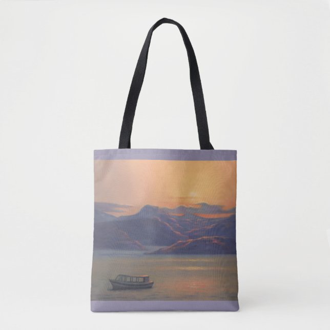 "Land of Ancients Tote Bag" Tygkasse (Framsida)