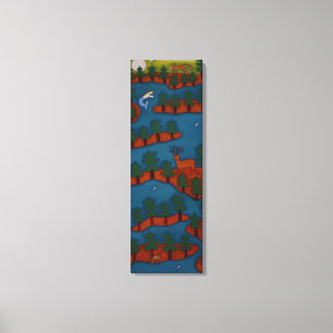 Land of One Tusands Islands 2007 Canvastryck