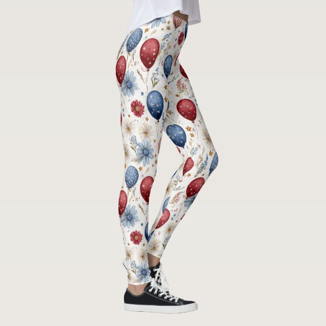Land of the Free, 250 år av frihet Leggings (Höger)