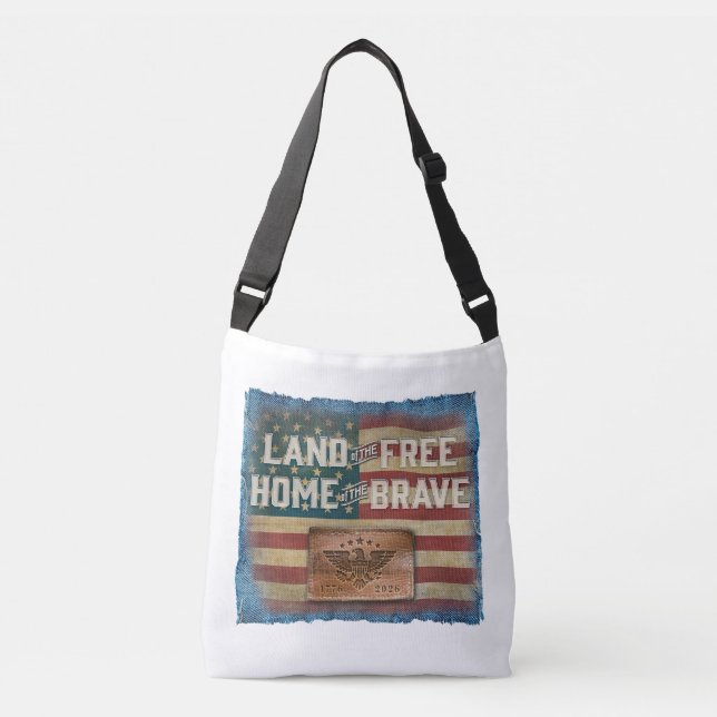 Land of the Free - Crossbody Väska (Framsida)