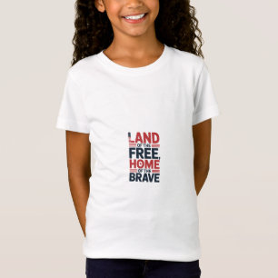 Land of the Free Home of the Brave USA Tröja