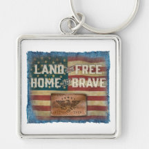 Land of the Free - Nyckelring