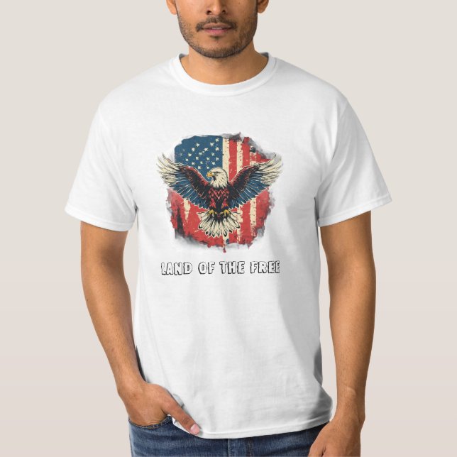 Land of the Free T Shirt (Framsida)