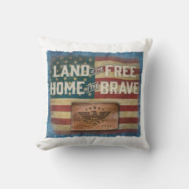 Land of the Free - Throw Pillow Kudde