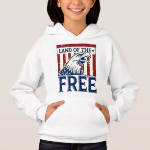 Land of the Free - Vintage USA Eagle Graphic T Shirt