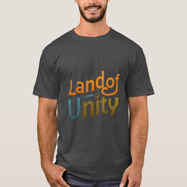 Land of Unity Graphic T-Shirt (Framsida)