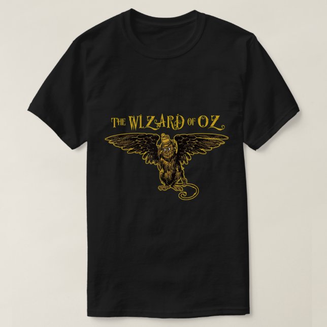 Land Oz Wicked Witch, skaffa mina flygande apor Wi T Shirt (Design framsida)