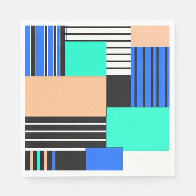 Land. Pappersservett (Framsidan)