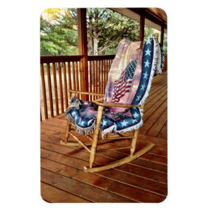 Land Porch Rocking-stol Flexible Magnet