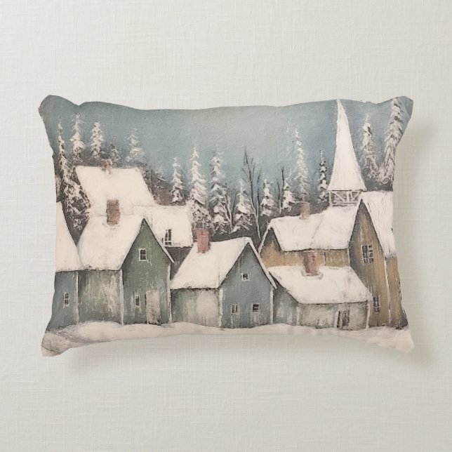 Land/Primitiv Houses ACCENT PILLOW Prydnadskudde (Framsidan)