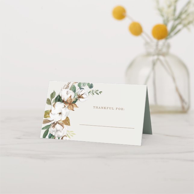 Land Pumpkin-Thanksgiving, innerplatskort Placeringskort (Framsida)