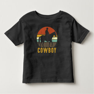 Land Retro Cowboy Western Horse Rider T Shirt