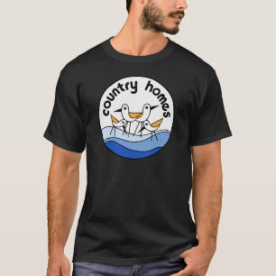 Land returnerar logotypen t shirt