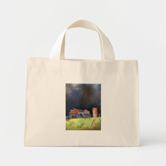 Land Road Bag Mini Tygkasse (Framsidan)