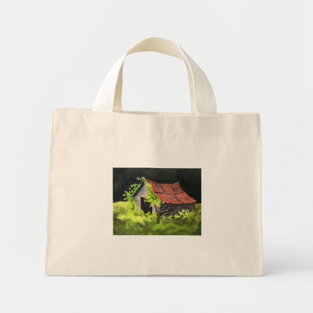 Land Road Bag Mini Tygkasse (Framsidan)