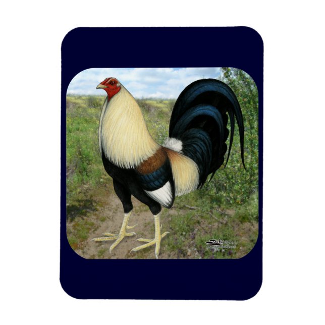 Land Road Gamecock Magnet (Vertikal)
