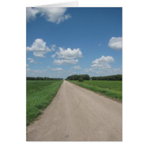 Land Road Hälsningskort