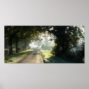Land Road i Cheshire Poster