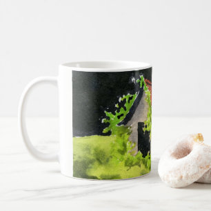 Land Road Mugg - stor gammal ladugård fält