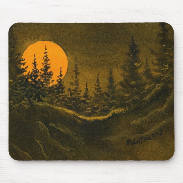 Land Roads Mousepad Musmatta (Framsidan)