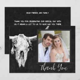 Land Rodeo Western Black White Bull Skull Photo Tack Kort