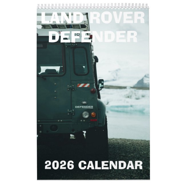 LAND ROVER DEFENDER Kalender, Off-Road Kalender (Omslag)