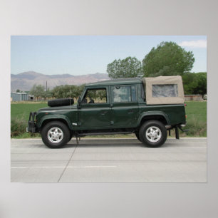 Land Rover försvarare 110 Poster