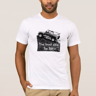Land Rover försvarare. Den bäst 4X4en vid den T Shirt