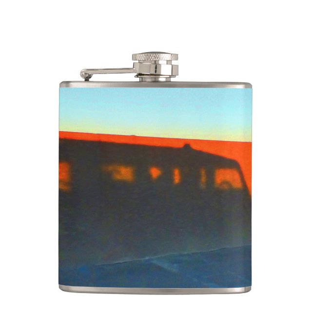 Land Rover Hipflask 1 Fickplunta (Framsidan)