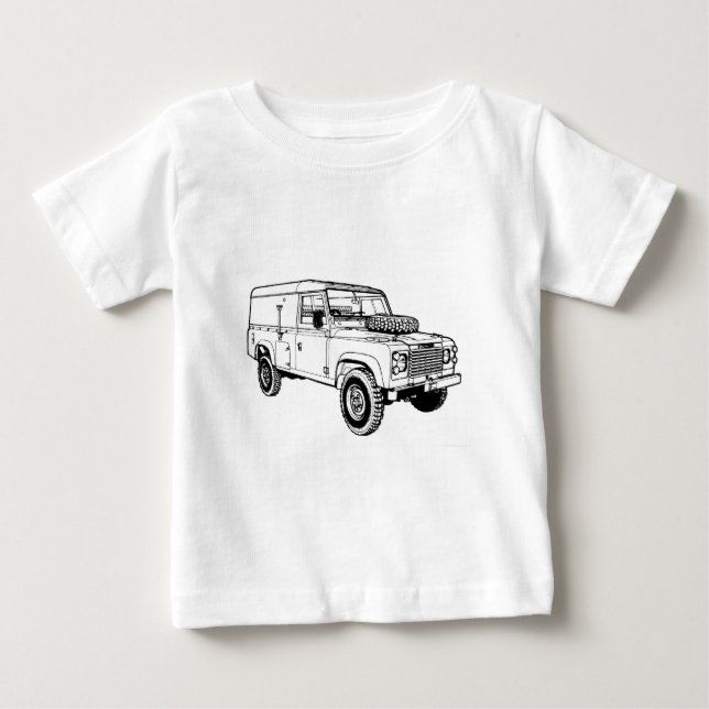 Land Rover Landy Hikingduck Tee (Framsida)