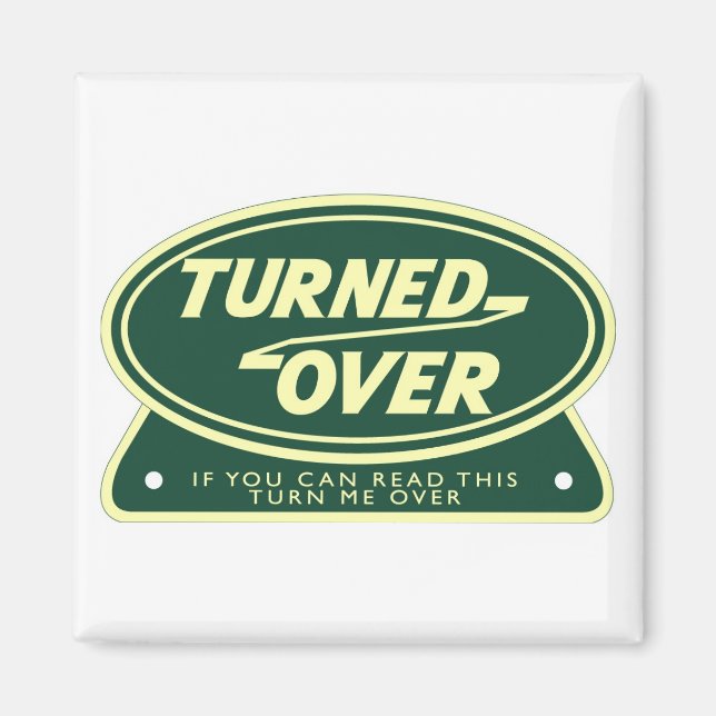 Land Rover Magnet (Framsidan)