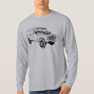 Land Rover Muti Car Classic Vintage Hiking Anka T-shirt