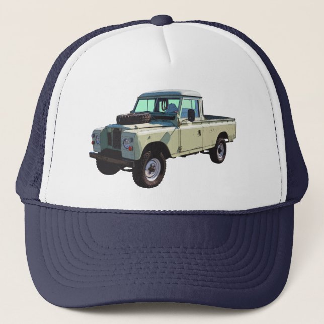Land Rover pickup lastbil 1971 Keps (Framsida)