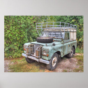 Land Rover serie III 109 Poster