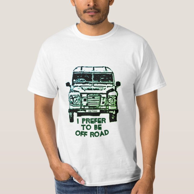 Land Rover serieT-tröja Tee Shirt (Framsida)