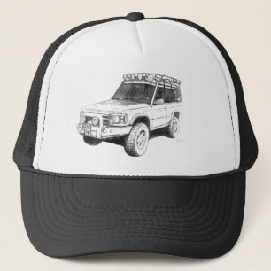 Land Rover truckerkepskonst Keps