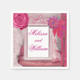 Land Rustic BeSnyc Lila Pappersservett